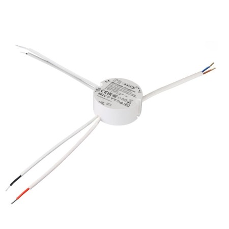 Driver à gradation DALI DT6 NFC monocolore 220-240V - Sortie 10-42V DC - 15W - 200-700mA