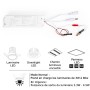 Driver LED de secours - Sortie 3,3/4,5W - 3h d'autonomie - Lumière 3-80W