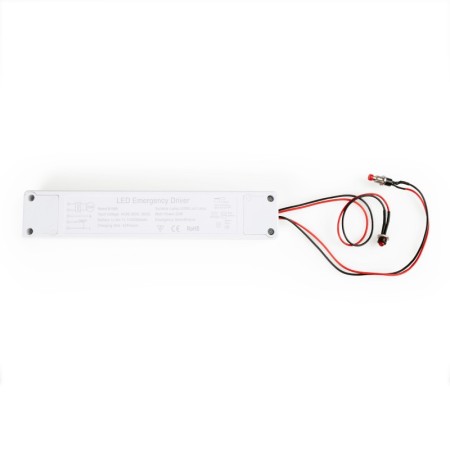 Driver LED d'urgence - Sortie 3-20W - 2h d'autonomie - Lumière 3-20W