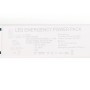Driver LED de secours - Sortie 3-60W - 3h d'autonomie - Lumière 3-60W