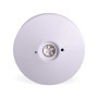 Lampe de secours et permanente LED de surface 150lm 2,5W - 3 heures IP20