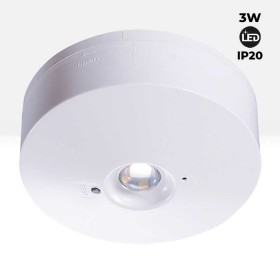 Lampe de secours et permanente LED de surface 150lm 2,5W - 3 heures IP20