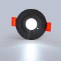 Éclairage de secours 3W Spot encastrable - Autonomie de 3h - Ø60mm