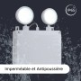 Lampe de secours industrielle à LED - 2 x 8W - IP65