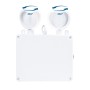 Lampe de secours industrielle à LED - 2 x 8W - IP65