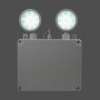 Lampe de secours industrielle à LED - 2 x 8W - IP65