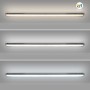 Réglette LED étanche / Lampe de secours - CCT réglable sur 3 températures de 3000-6500ºK - Connectable - 120cm - 40W - IP65