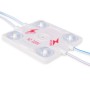 Module LED carré pour signalisation - 3,6W - 220V AC - IP65 - 165º.