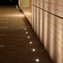 Balise de sol LED encastrée CCT réglable sur 2 températures différentes 2700K ou 4000K - FUMAGALLI CECI 90 GU10 3.5W