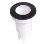 Balise de sol LED encastrée CCT réglable sur 2 températures différentes 2700K ou 4000K - FUMAGALLI CECI 90 GU10 3.5W