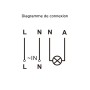 Détecteur de luminosité avec photocellule / Crépusculaire