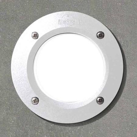 Balise encastrable LED FUMAGALLI "LETI 100 ROUND" GX53 CCT réglable sur 3 températures différentes de 3000K à 6500K - 3W - IP66