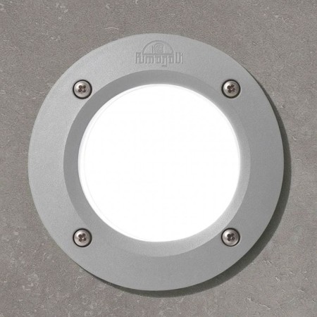 Balise encastrable LED FUMAGALLI "LETI 100 ROUND" GX53 CCT réglable sur 3 températures différentes de 3000K à 6500K - 3W - IP66