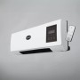 Chauffage + Ventilateur PTC 1500W Blanc Télécommande