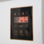 Chauffage + Ventilateur PTC 1500W Blanc Télécommande