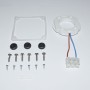 Balise encastrable LED FUMAGALLI "LETI 100 ROUND-ST" GX53 CCT réglable sur 3 températures de 3000K à 6500K - 3W - IP66