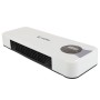 Chauffage + Ventilateur PTC 1500W Blanc Télécommande