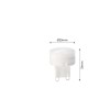 Spot LED encastrable FUMAGALLI "TERESA" - IP67 - Blanc chaud 3000K