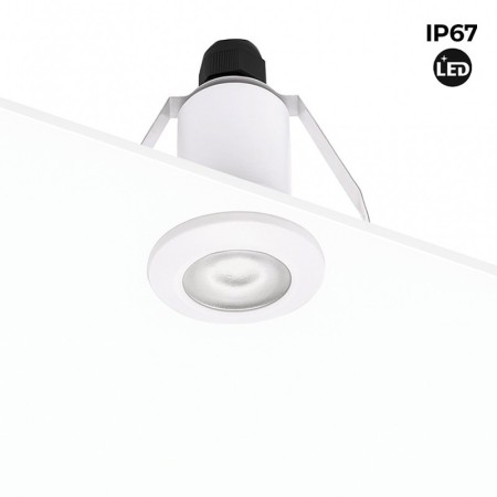 Spot LED encastrable FUMAGALLI "TERESA" - IP67 - Blanc chaud 3000K