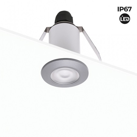 Spot LED encastrable FUMAGALLI "TERESA" - IP67 - Blanc chaud 3000K