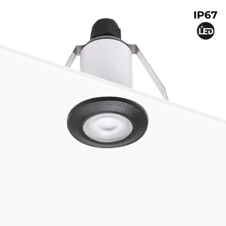 Spot LED encastrable FUMAGALLI "TERESA" - IP67 - Blanc chaud 3000K
