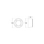 Balise LED extérieur surface "EXTRALETI 100" - FUMAGALLI - 3W