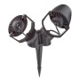 Double spot LED CCT réglable sur 2 températures différentes 3000K ou 4000K sur piquet "Minitommy 2L" GU10 - 7W IP55