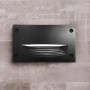 Balise murale LED encastrable Fumagalli "Leti 200 HS" 3W - IP66 - GX53 - CCT réglable sur 3 températures de 3000-6500ºK