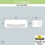 Balise encastrable Fumagalli LETI 300 HS E27 6W