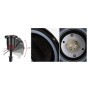 Spot de jardin sur piquet ampoule GU10