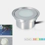 Spot LED balise encastrable RGB 0,7W 12V-DC IP67