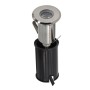 Spot LED encastré au sol - 1,5W - 12/24V CC - IP67 - Blanc Chaud 3000K