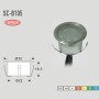 Balise LED encastrable au sol IP67 0,3W 12V-CC - Blanc chaud 3000K