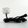 Balise LED encastrable au sol IP67 0,3W 12V-CC - Blanc chaud 3000K