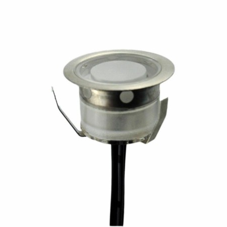 Balise LED encastrable au sol IP67 0,3W 12V-CC - Blanc chaud 3000K