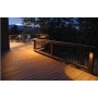 Balise LED encastrable 12V-DC 0.4W - Blanc chaud 3000K