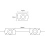 Module LED pour signalisation - 2W - 12V DC - IP65 - 165º - 3000K