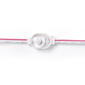Module LED monochrome pour signalisation - 0,5W - 12V DC - IP66 - 170º