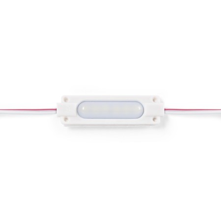 Module LED monochrome pour signalisation - 1,5W - 12V DC - IP65 - 120º