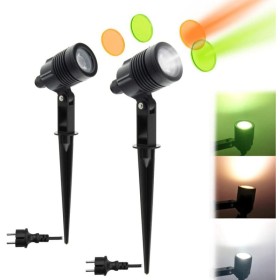 Spot LED sur piquet 3W IP65 - Blanc neutre 4000K