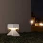 Balise LED de jardin FUMAGALLI "ESTER" - GX53 - 10W - CCT réglable sur 3 températures de 3000-6500ºK