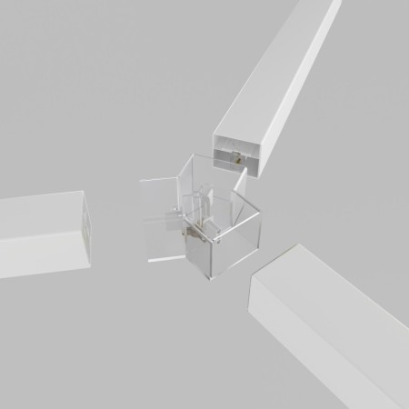 Connecteur en Y pour hexagone - 4 cm