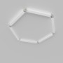 Luminaire Hexagonal Linéaire 15W Blanc Froid – Design Géométrique