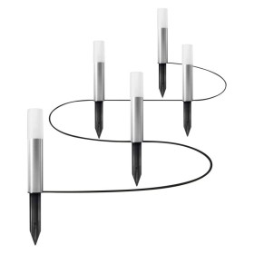 Luminaire extérieur 5 spots SMART WiFi GARDEN POLE RGBW