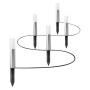 Luminaire extérieur 5 spots SMART WiFi GARDEN POLE RGBW