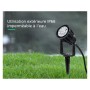 Spot LED de jardin sur piquet 6W RGB + CCT réglable sur 3 températures de 2700-6500ºK - IP66 - Mi Light