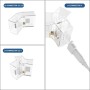 Lampe LED hexagonale - 6500K - 3 hexagones - 440cm