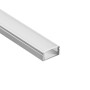Profilé Aluminium de Surface LED 2m – Diffuseur Opale, Fixation Incluse