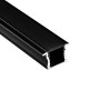 Profilé LED encastrable avec diffuseur - Kit complet - 12,2x13mm - Ruban LED ≤10mm - 2 mètres
