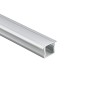 Profilé LED encastrable avec diffuseur - Kit complet - 12,2x13mm - Ruban LED ≤10mm - 2 mètres